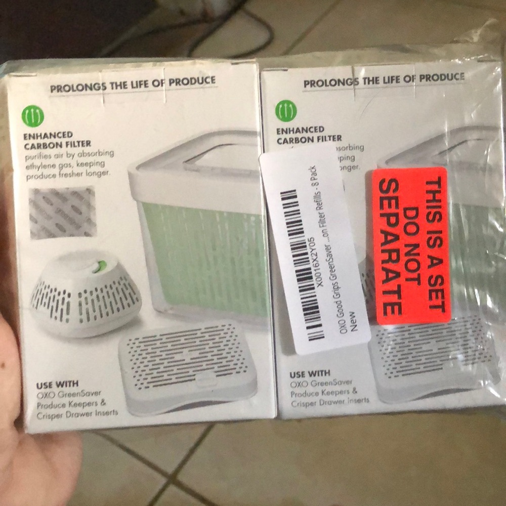 Filter refills two packs with 4 pack inside each